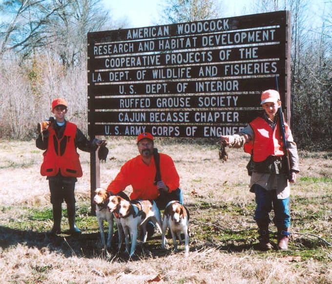 My nephew Rene, Me, and my nephew Steve, near Opelousas, Louisiana, about 2003, Photo by the original Steve Pellessier.