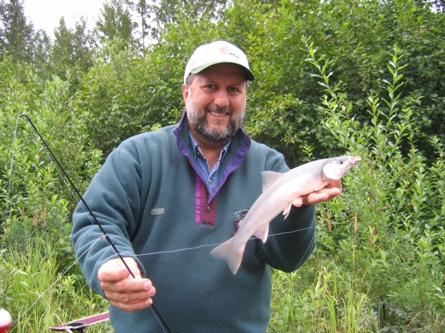 Steve Pellessier, and a Dolly Varden, August 2005